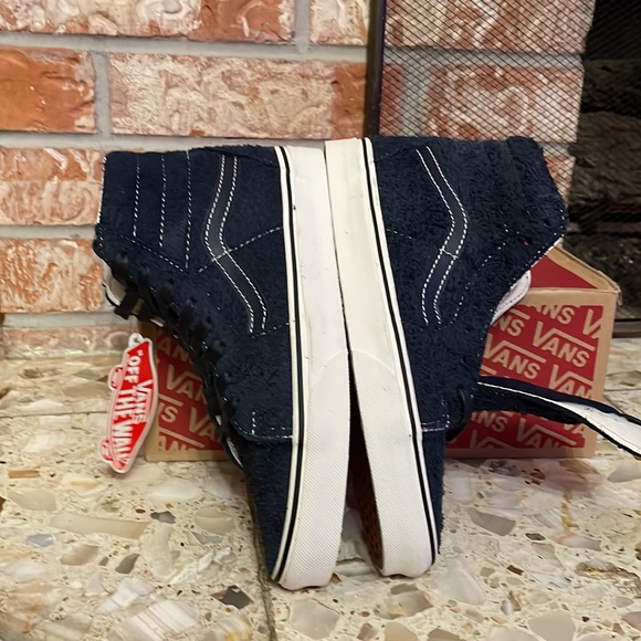 Vans Sk8 hi Hairy suede Sky Captain - Picture 5 of 9